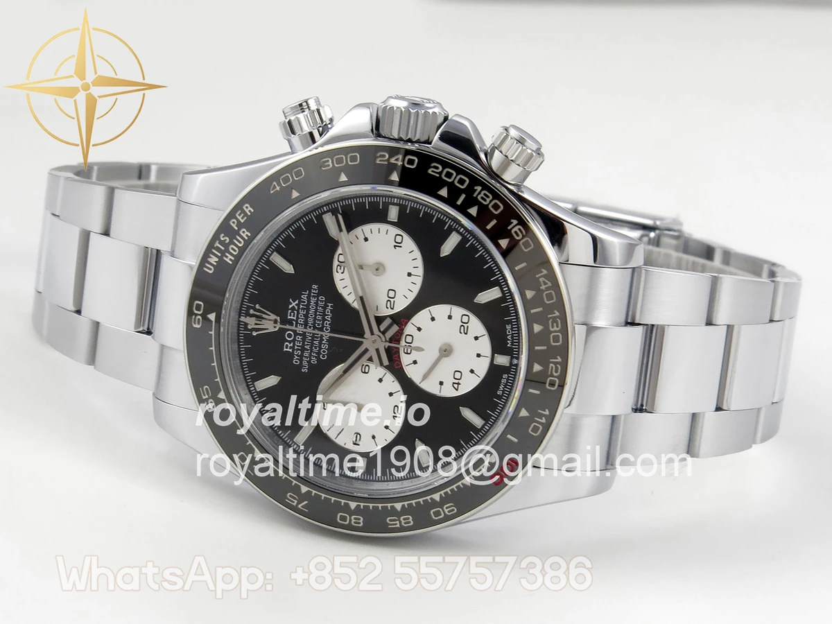 Rolex Daytona 126529 LN Le Mans QF on SS Bracelet JH4132 (Free Sprung) Weighted 175g - Image 8