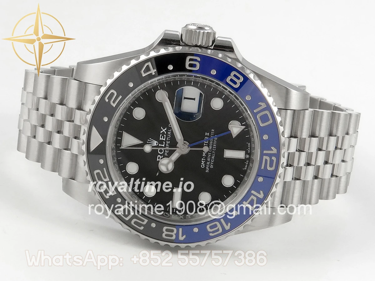 Rolex GMT-Master II 126710 BLNR Black/Blue Ceramic Clean Plus on Jubilee Bracelet DD3285 - Image 8