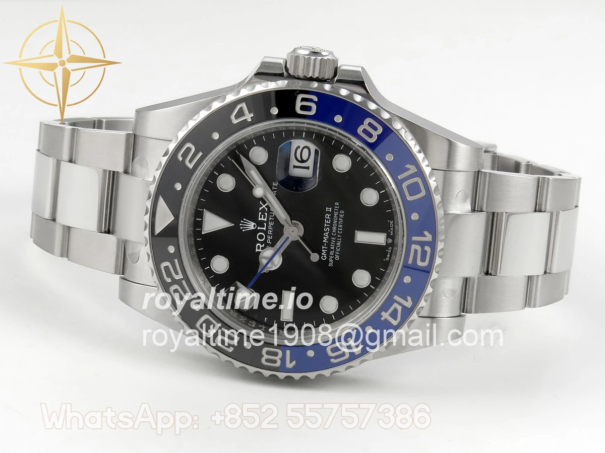 Rolex GMT-Master II 126710 BLNR Black/Blue Ceramic Clean Plus on Oyster Bracelet DD3285 - Image 8