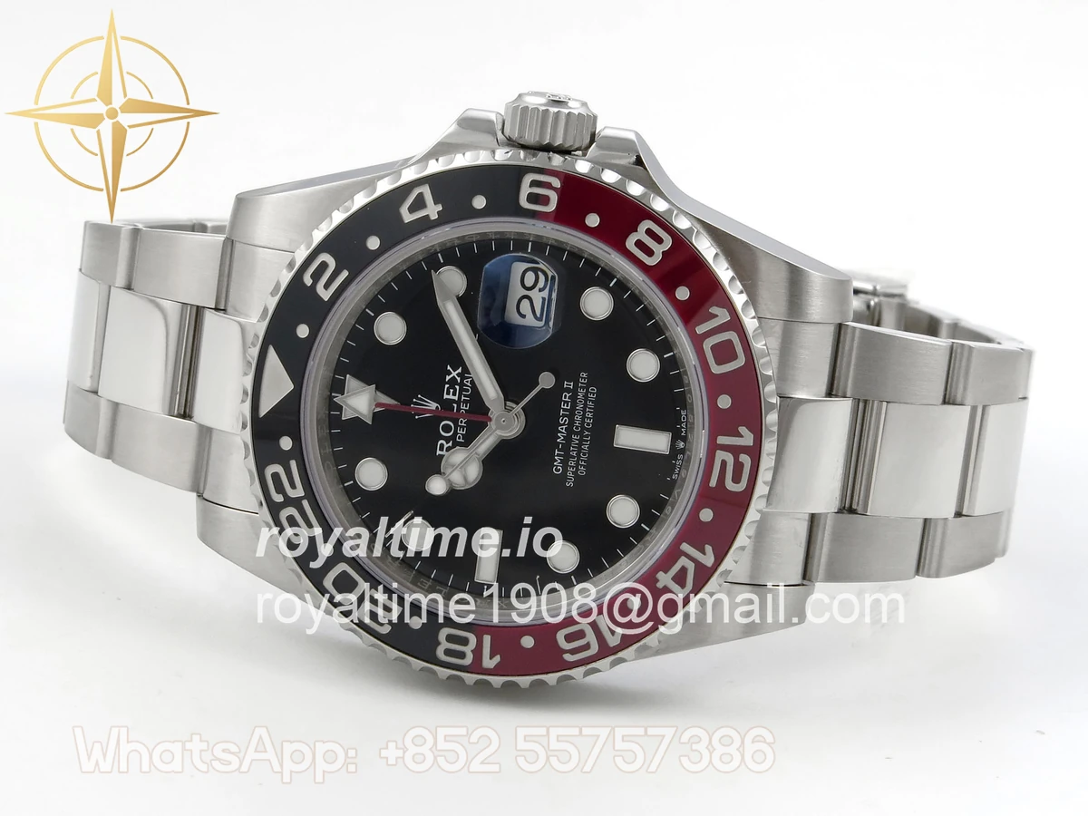 Rolex GMT-Master II 126710 Coke 904L Steel SCF on Oyster Bracelet SH3285 CHS - Image 8