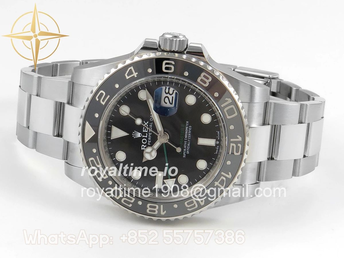 Rolex GMT-Master II 126710 GRNR 904L Steel Clean Plus on Oyster Bracelet DD3285 - Image 8
