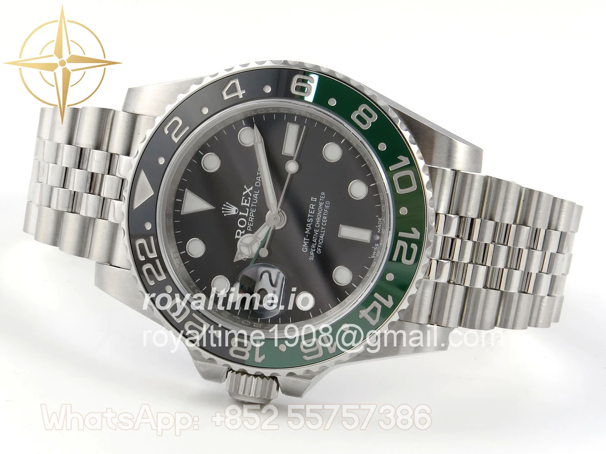 Rolex GMT-Master II 126720 VTNR 904L Steel ERF on Jubilee Bracelet JH3285 (Free Sprung) - Image 8