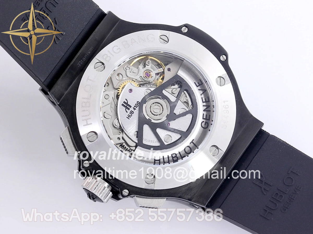 Hublot Big Bang Chronograph Ice Bang Ceramic Numerals Marker - Image 8