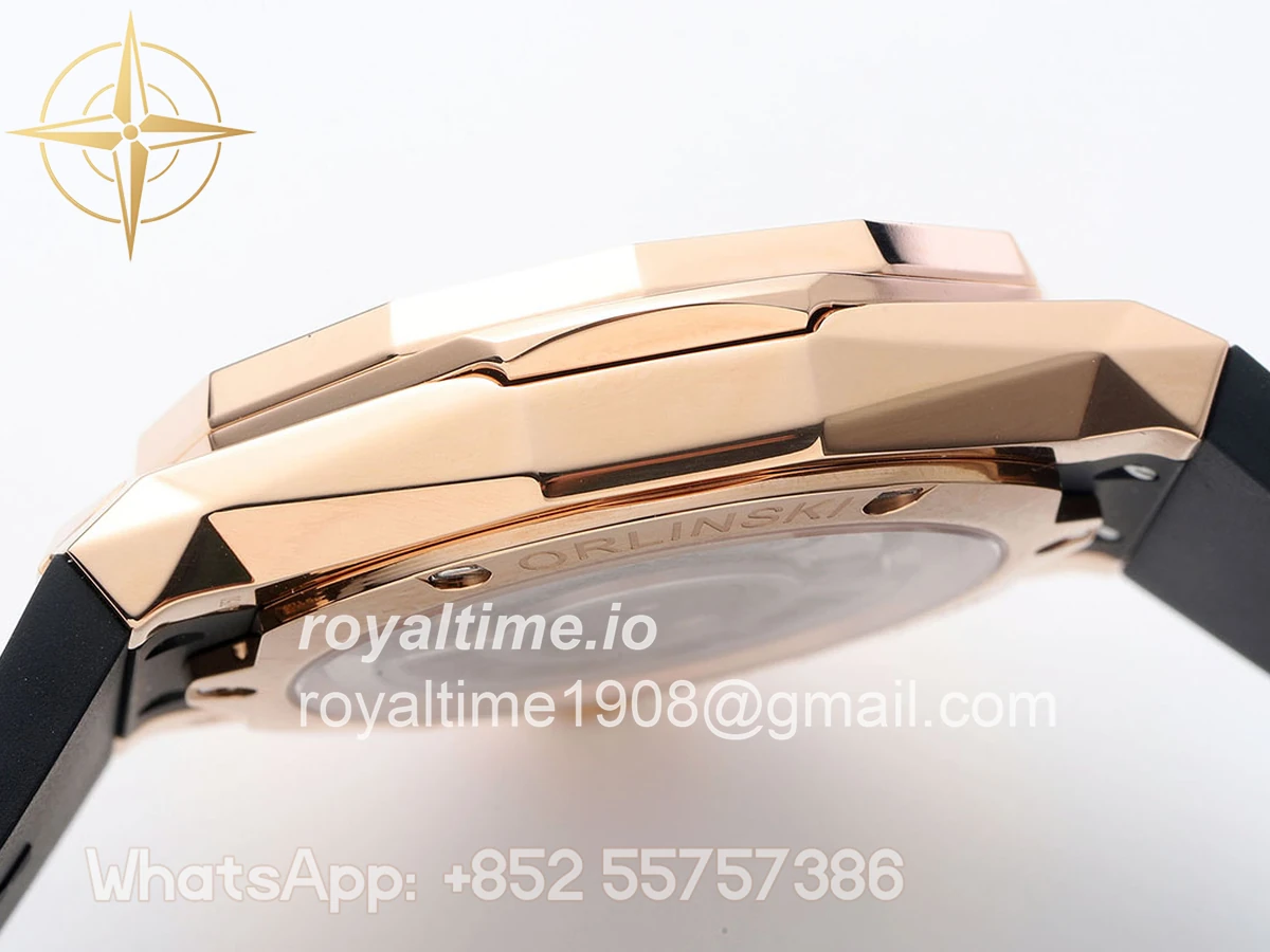 Hublot Classic Fusion Orlinski King Gold 40mm Black Dial - Image 8