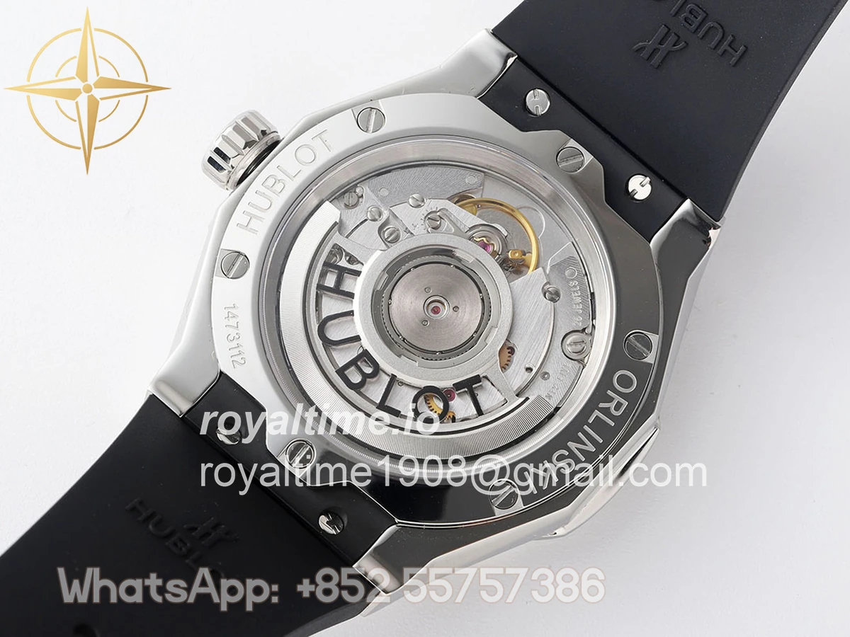 Hublot Classic Fusion Orlinski Titanium Alternative Pave 40mm Black Dial - Image 8