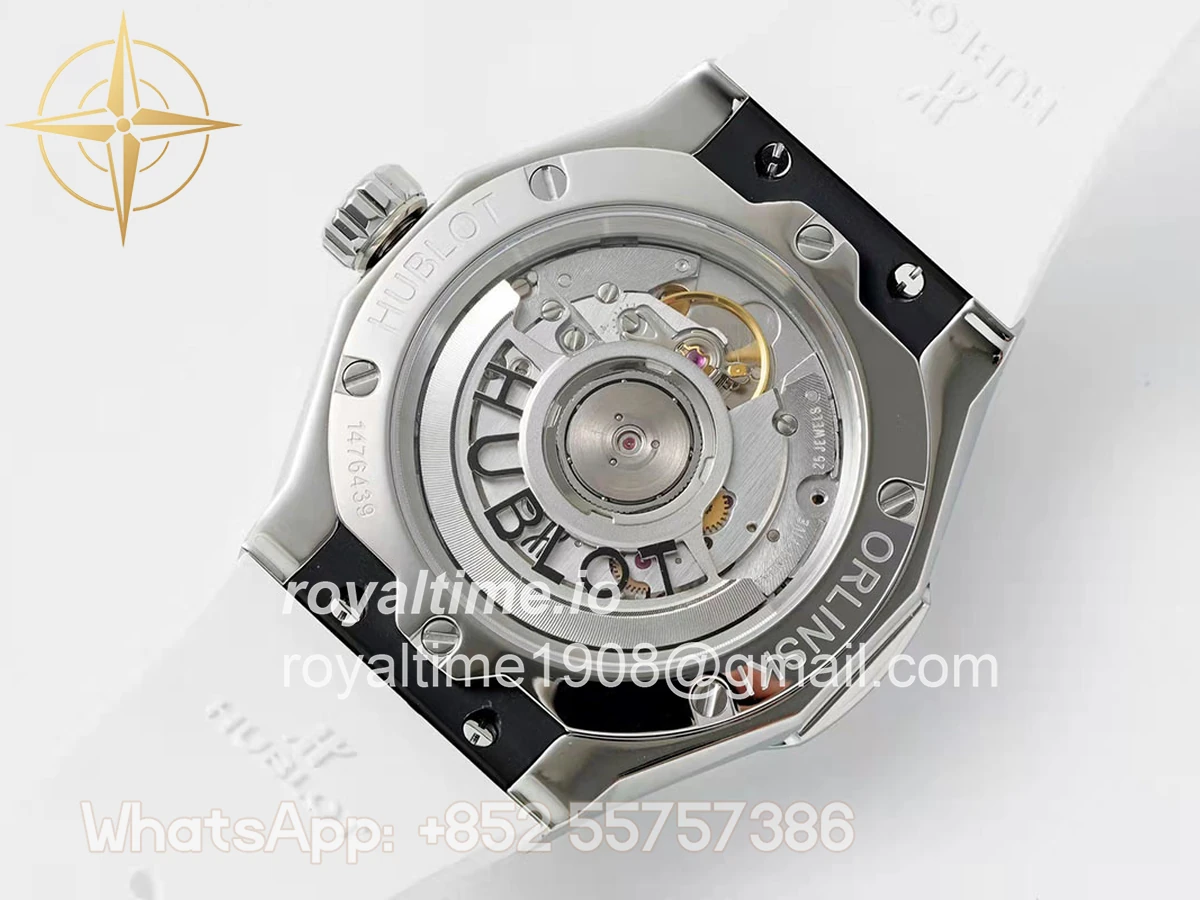 Hublot Classic Fusion Orlinski Titanium White Alternative Pave 40mm White Dial - Image 8