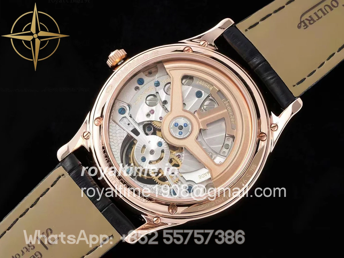 Jaeger-LeCoultre Master Control Tourbillon Black Dial in Rose Gold - Image 8