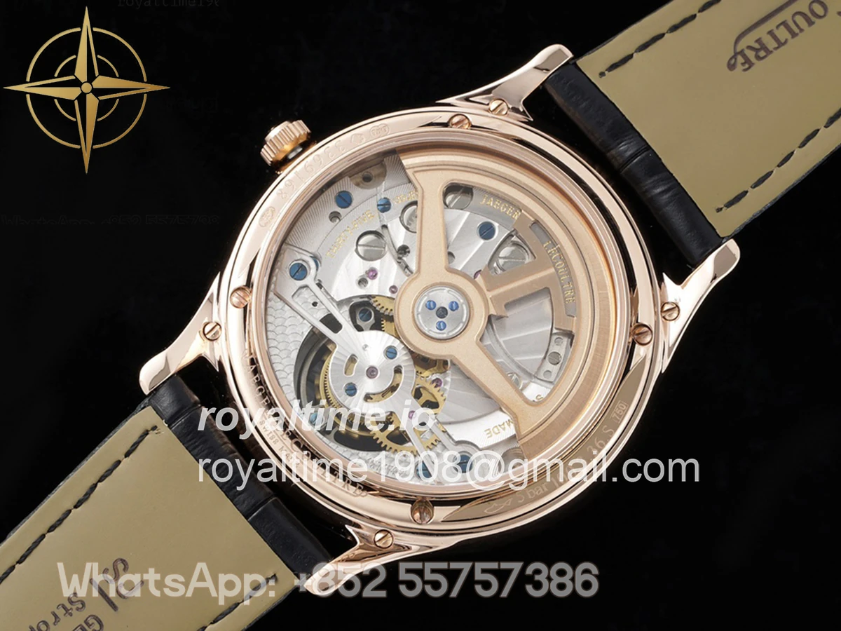 Jaeger-LeCoultre Master Control Tourbillon White Dial in Rose Gold - Image 8