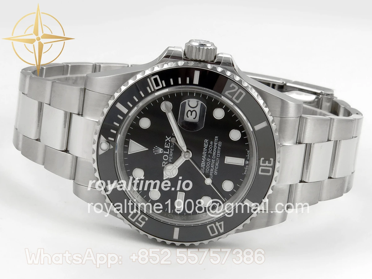 Rolex Submariner 41mm 126610 LN QF Black Dial on SS Bracelet QF3235 - Image 8