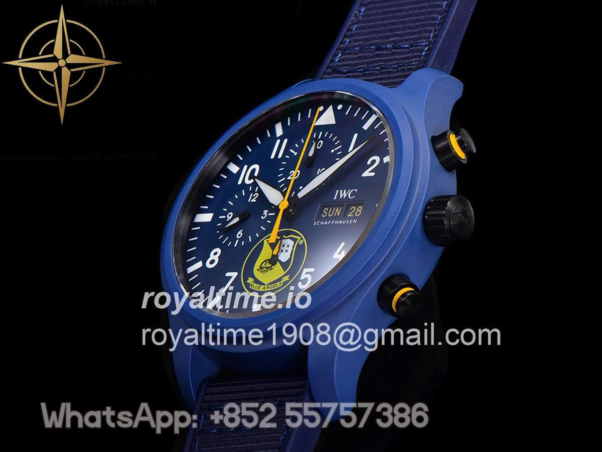 IWC Pilot’s Watch Chronograph Edition “Blue Angels” IW389109 - Image 8
