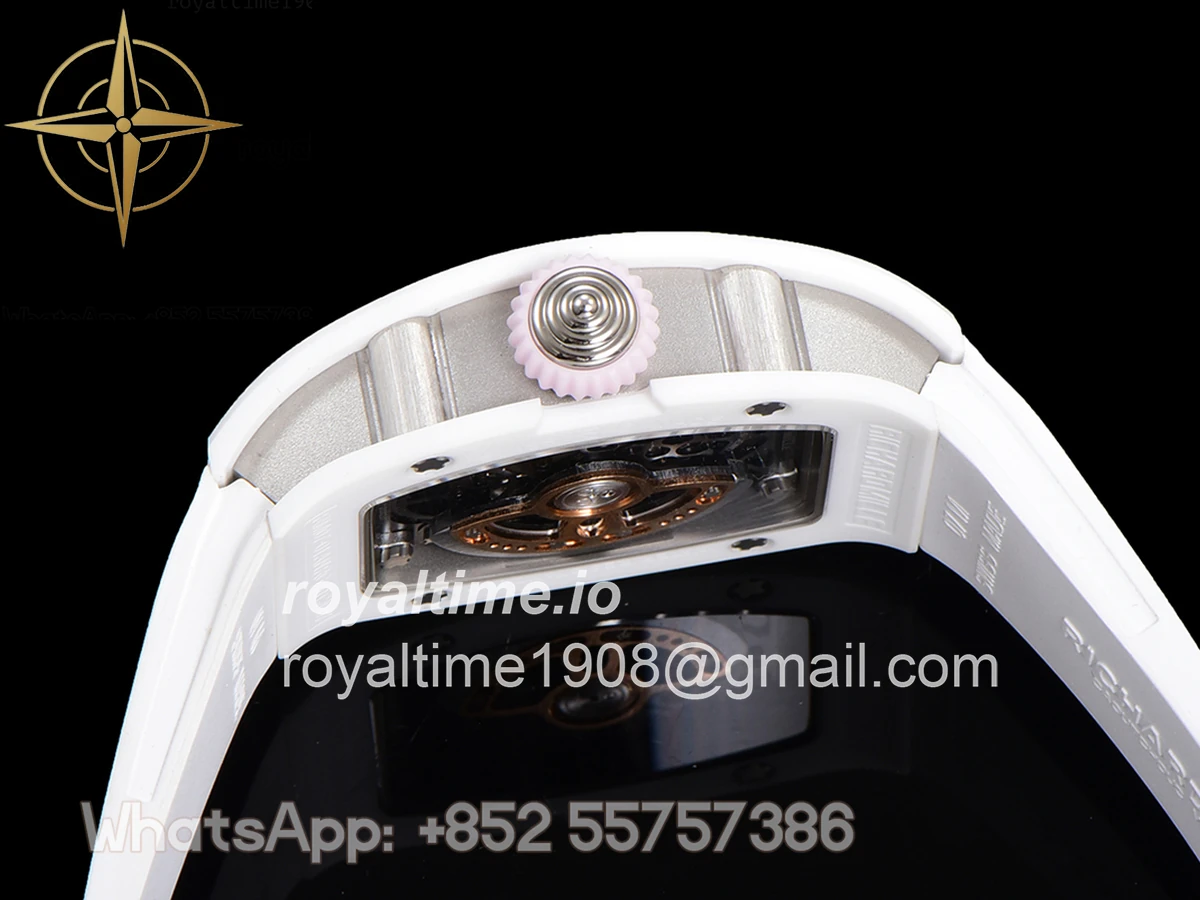 Richard Mille RM 007 Automatic Ladies White Ceramic Green - Image 8