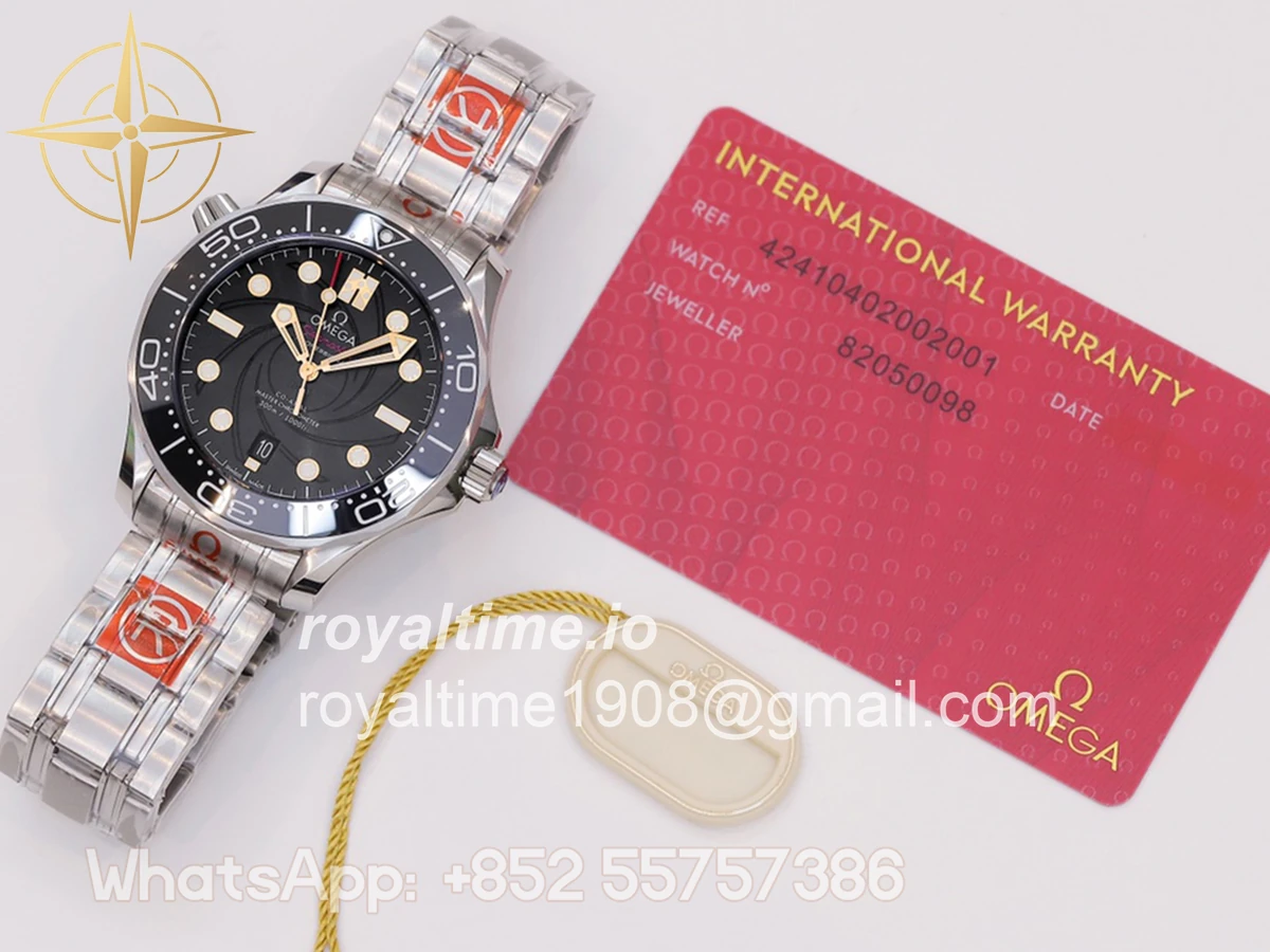 Omega Seamaster Diver 300M Co-Axial Master Chronometer “James Bond Limited Editon” - Image 8