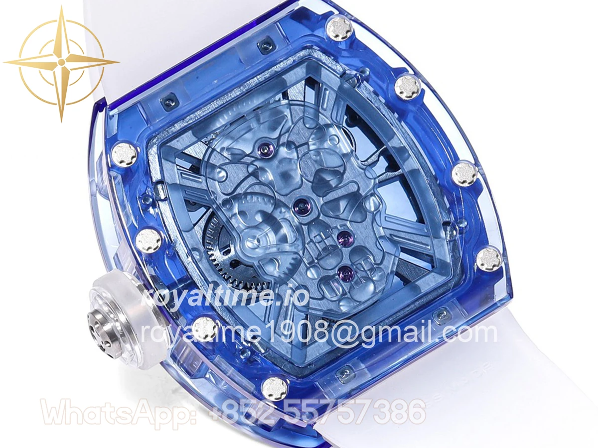 Richard Mille RM 027-01 Tourbillon Blue Sapphire - Image 8