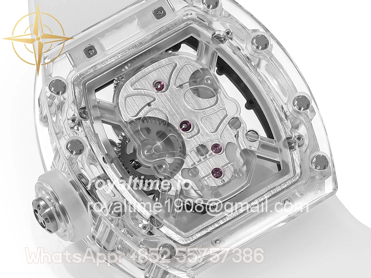 Richard Mille RM 027-01 Tourbillon Sapphire Skull - Image 8