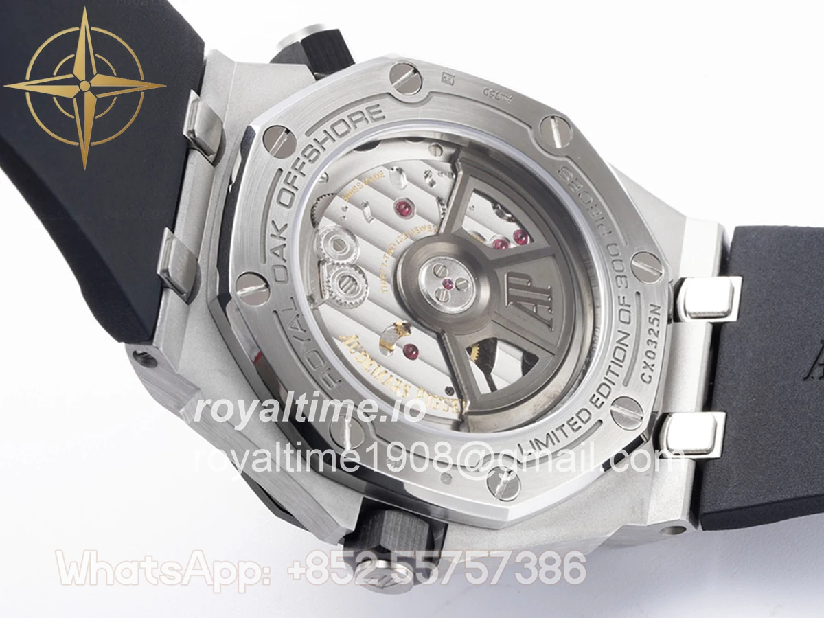 Audemars Piguet Royal Oak Offshore Diver White Gold Black Dial Ref. 15720CN.OO.A002CA.01 - Image 8