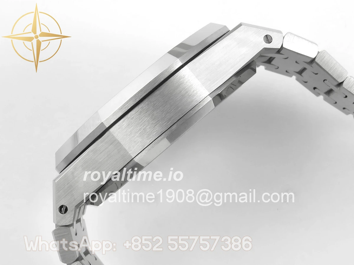 Audemars Piguet Royal Oak Chrono 26240 SS DDF Black Dial on SS Bracelet DD4401 (50th Anniversary) - Image 9