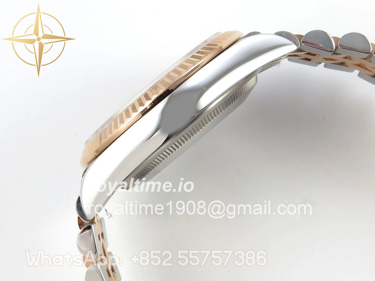 Rolex DateJust 36 126231 QF Gray Stick Dial on Jubilee Bracelet QF3235 - Image 9