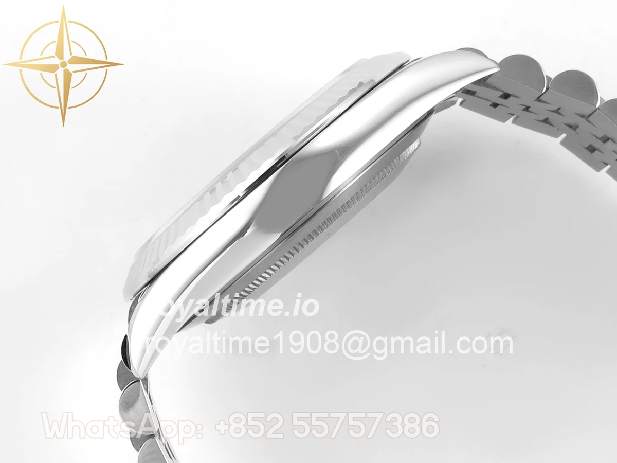 Rolex DateJust 41mm 126334 Clean Plus Silver Stick Dial on Jubilee Bracelet DD3235 - Image 9