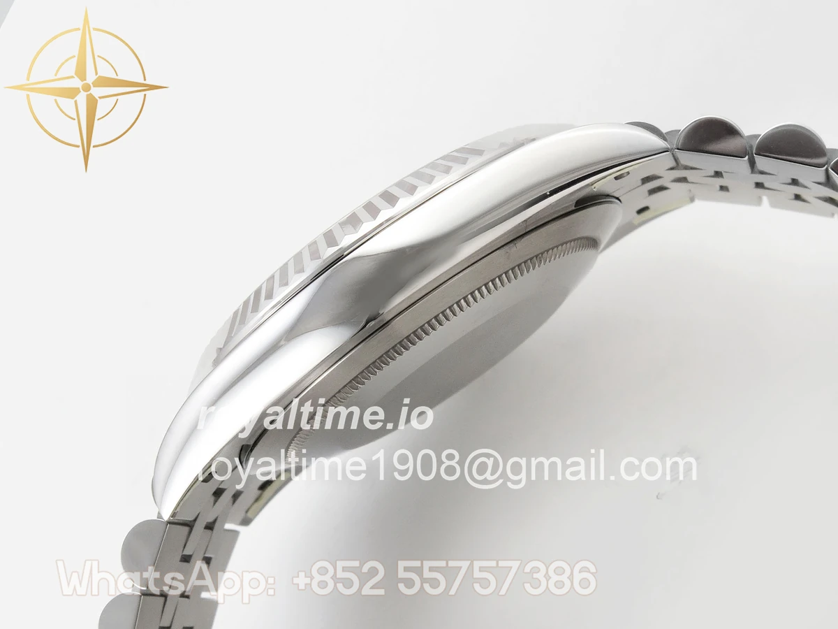 Rolex DateJust 41 126334 Clean Plus 904L Steel Green Stick Dial on Jubilee Bracelet DD3235 - Image 9