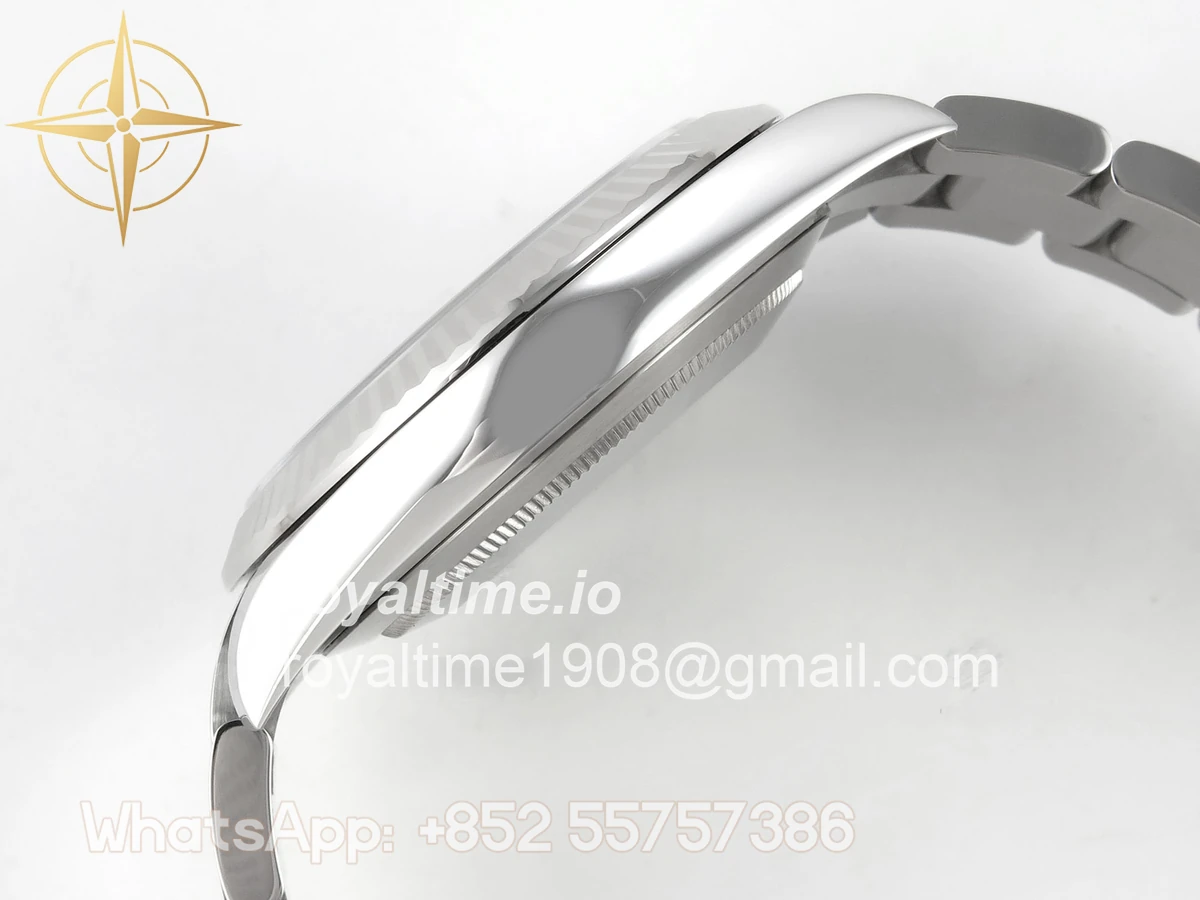 Rolex DateJust 41mm 126334 ARF Gray Stick Dial on Oyster Bracelet DD3235 - Image 9