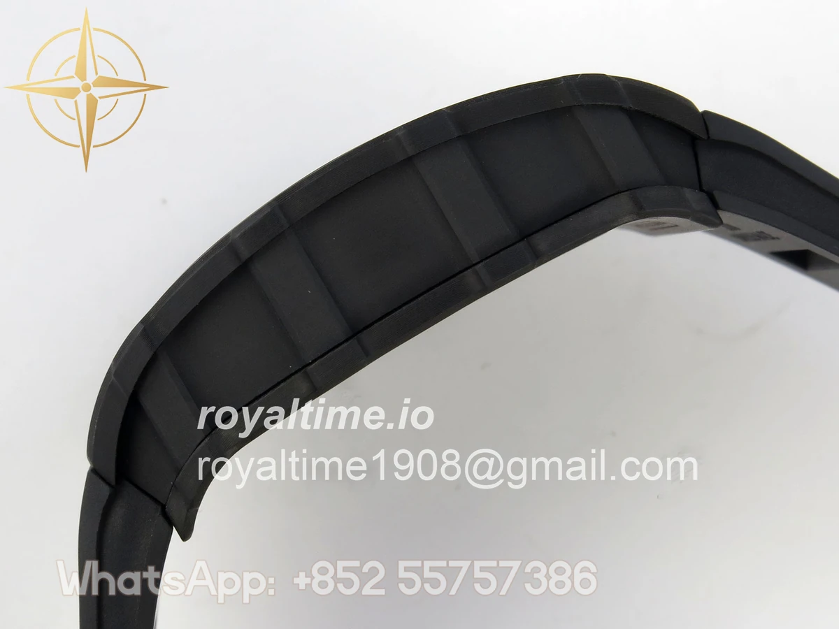 Richard Mille RM035-02 NTPT ZF Skeleton Dial on Black Rubber Strap RMAL1 V7 - Image 9