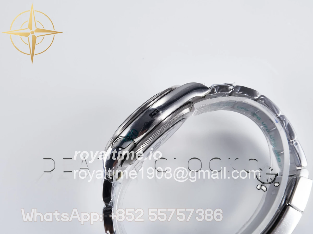 Rolex Daytona 126500 UFO 904L Steel Black Dial on SS Bracelet UF4131 (Free Sprung) - Image 9