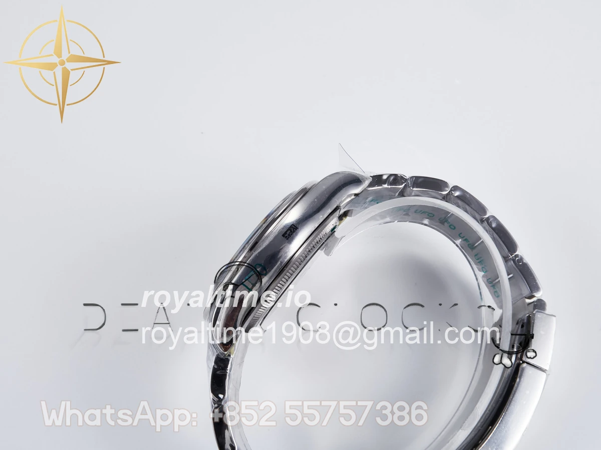 Rolex Daytona 126500 UFO 904L Steel White Dial on SS Bracelet UF4131 (Free Sprung) - Image 9