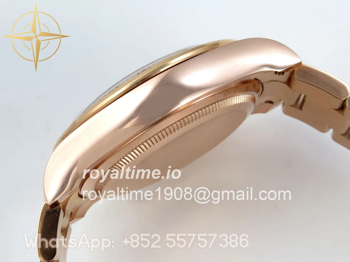 Rolex Daytona 126505 BTF Brown/Black Dial on RG Braclet DD4131 (Weighted) 220g - Image 9