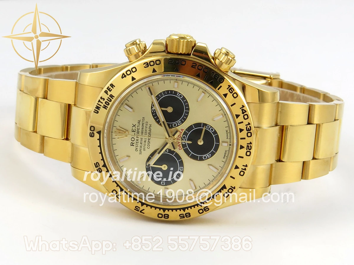 Rolex Daytona 126508 YG Clean Plus YG Dial on Oysterflex Strap DD4131 - Image 9