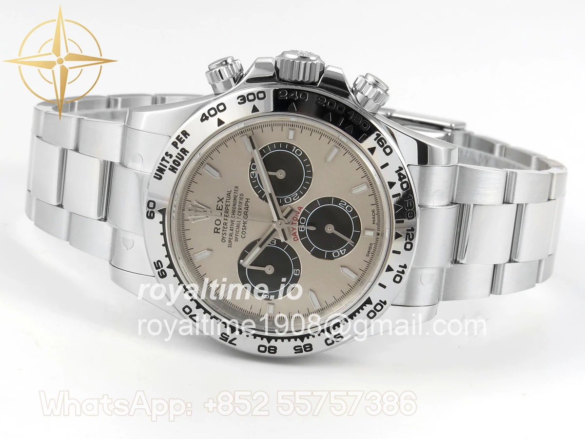 Rolex Daytona 126509 SS Clean Plus Gray/Black Dial on Oysterflex Strap DD4131 - Image 9