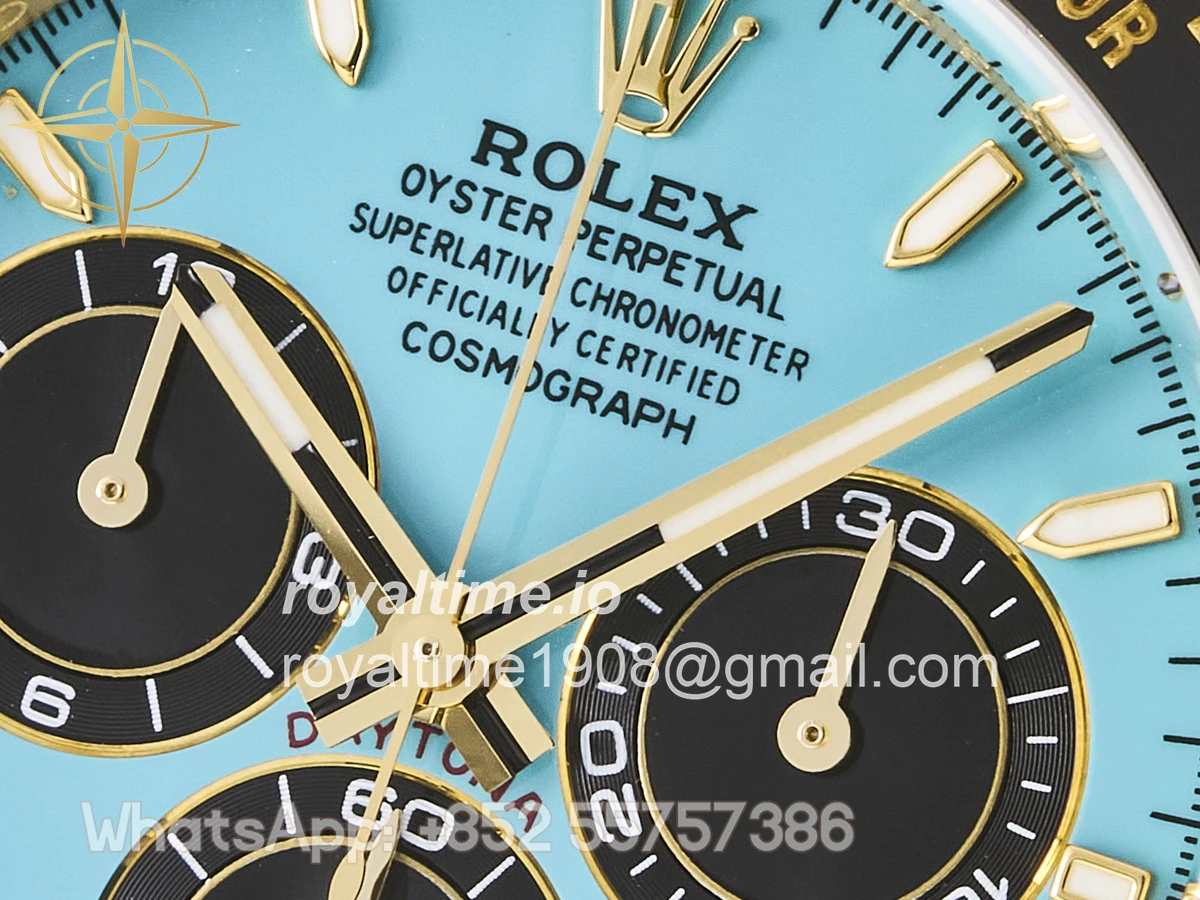Rolex Daytona 126518 TMF Tiffany Blue Dial on Oysterflex Strap DD4131 - Image 9