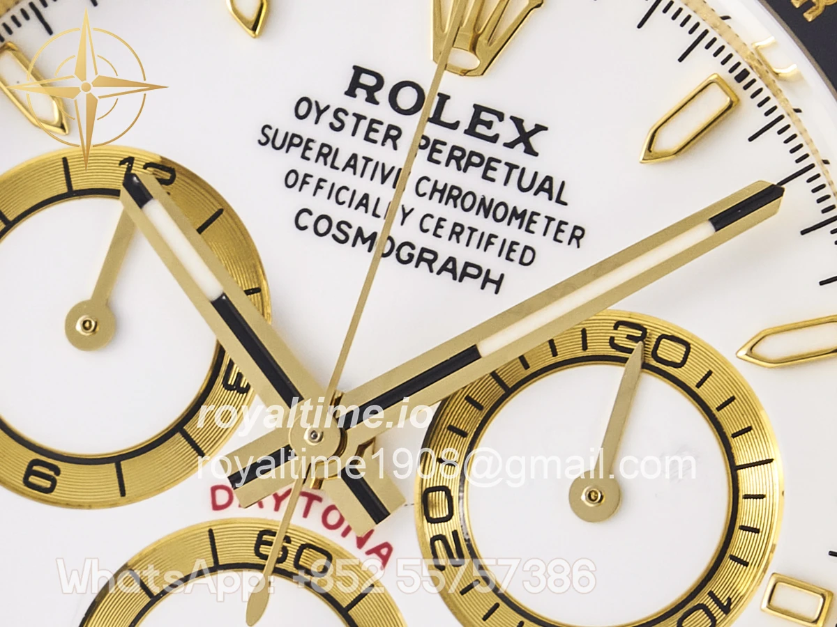 Rolex Daytona 126518 TMF White Dial on Oysterflex Strap DD4131 - Image 9