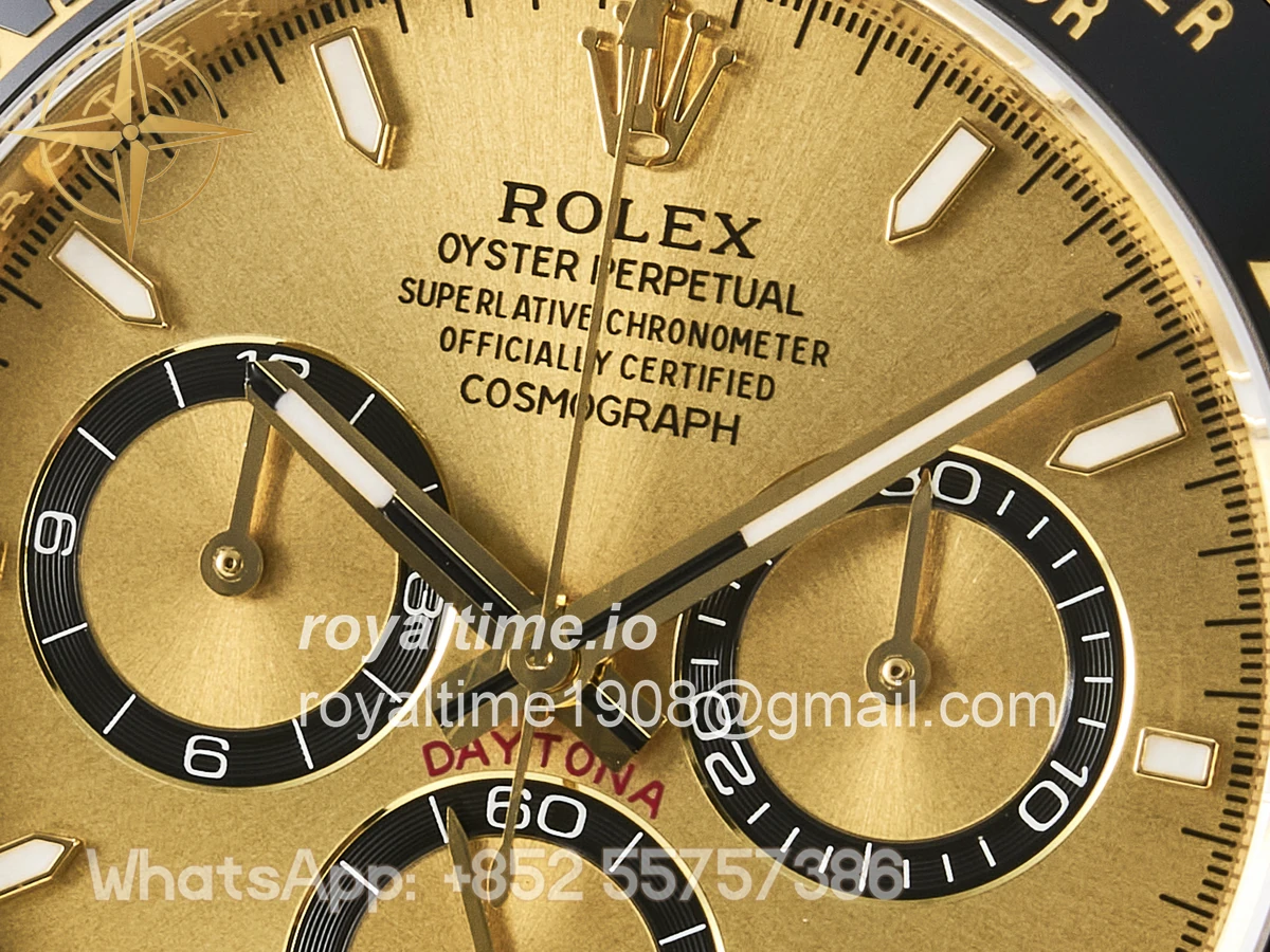 Rolex Daytona 126518 YG Clean Plus YG Dial on Oysterflex Strap DD4131 - Image 9