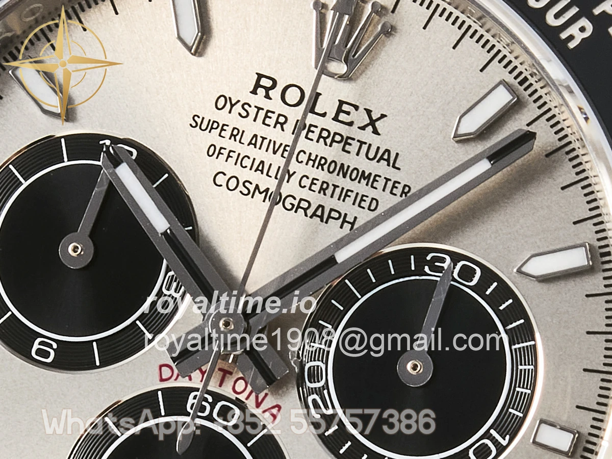 Rolex Daytona 126519 SS Clean Plus 904L Steel Gray/Black Dial on Oysterflex Strap DD4131 - Image 9