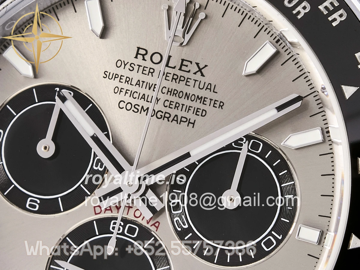 Rolex Daytona 126519 TMF Gray/Black Dial on Oysterflex Strap DD4131 - Image 9