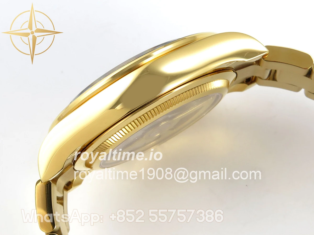 Rolex Daytona 126528 LN Le Mans QF on YG Bracelet JH4132 (Free Sprung) Weighted 175g - Image 9