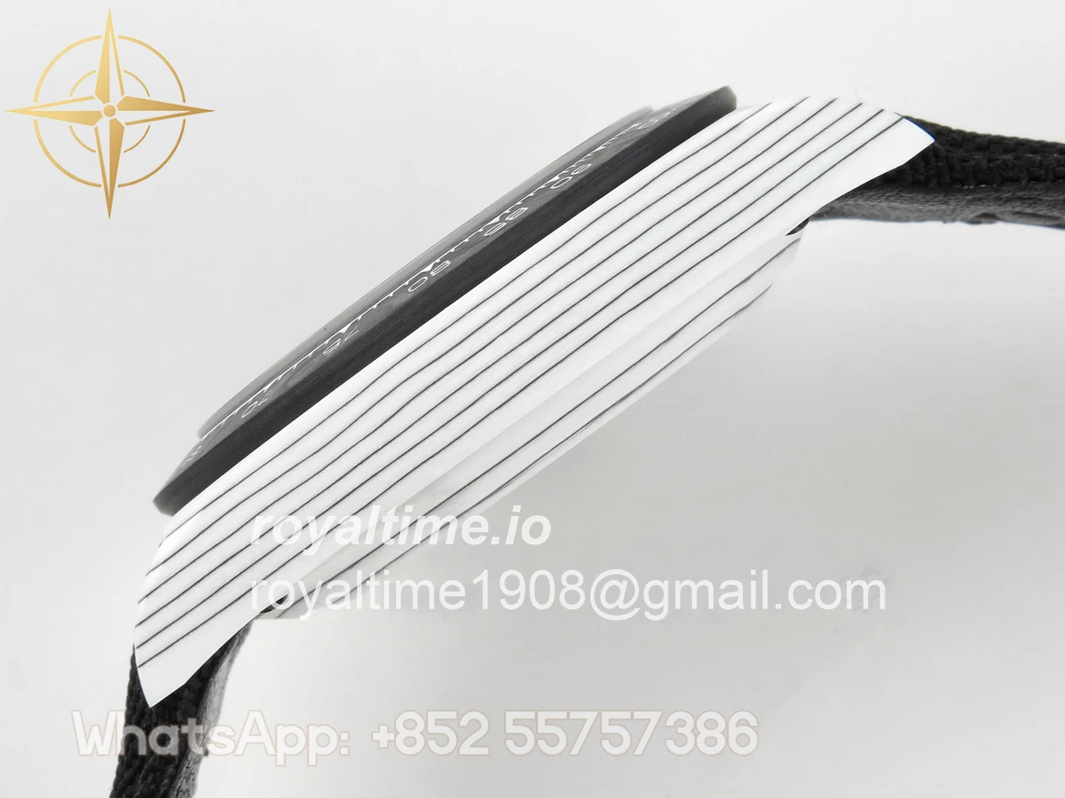 Rolex Daytona DIW Ferrari White Carbon DIWF White Dial on Black Nylon Strap DD4801 - Image 9