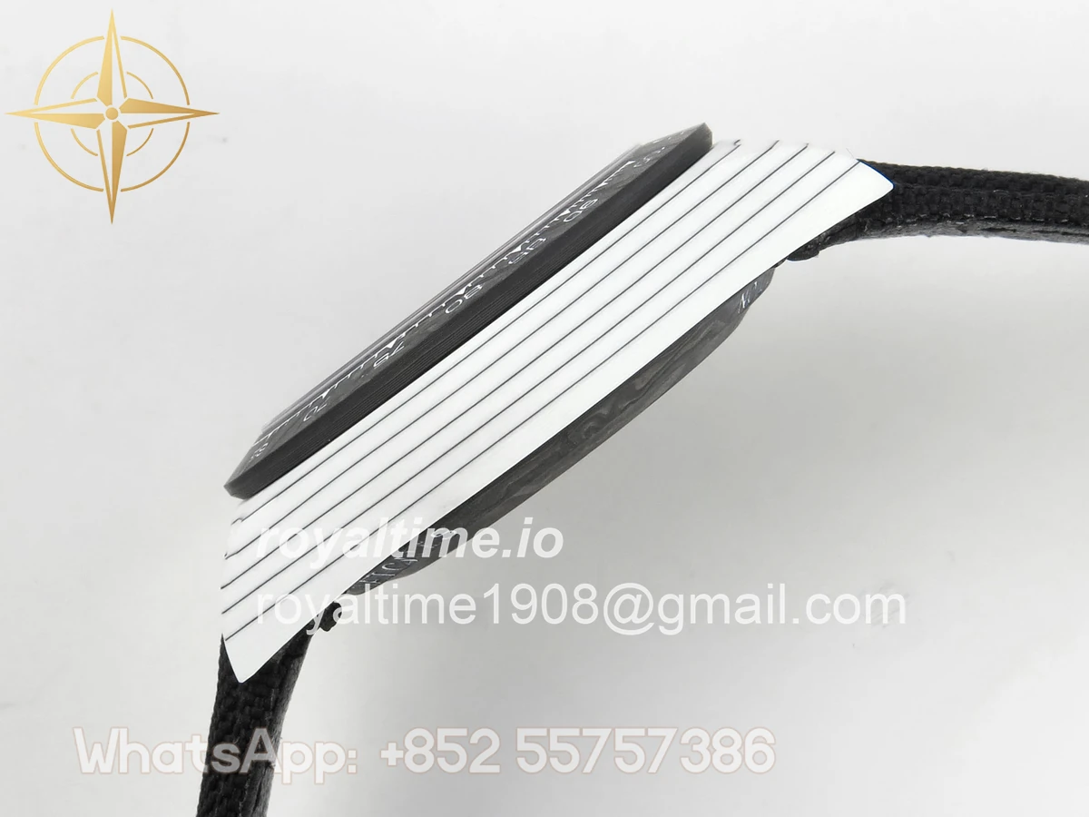 Rolex Daytona DIW Porsche 911 s/t White Carbon DIWF Blue Dial on Black Nylon Strap DD4801 - Image 9