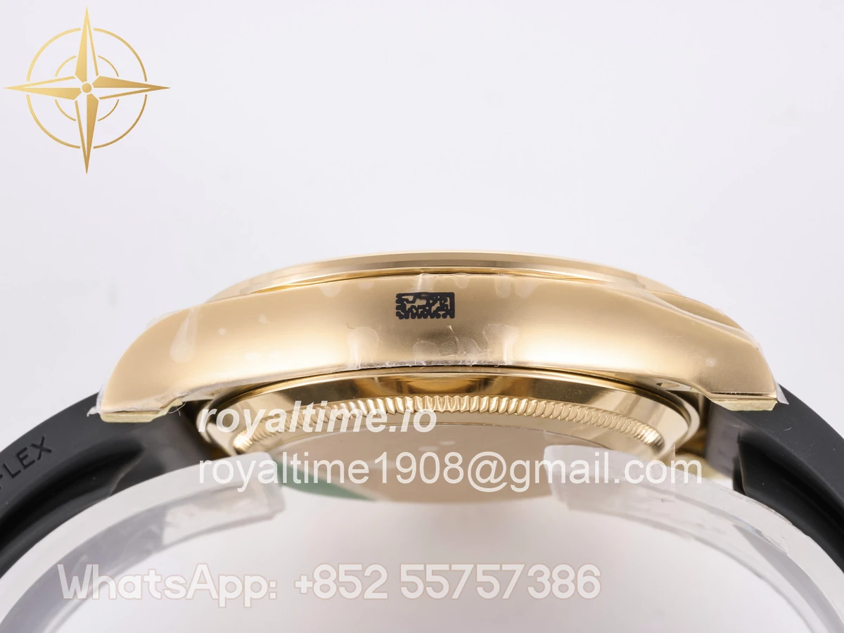 Rolex Daytona 126518 YG 3BF Real Meteorite Dial Sticks Markers on Oysterflex Strap Weighted 160g - Image 9