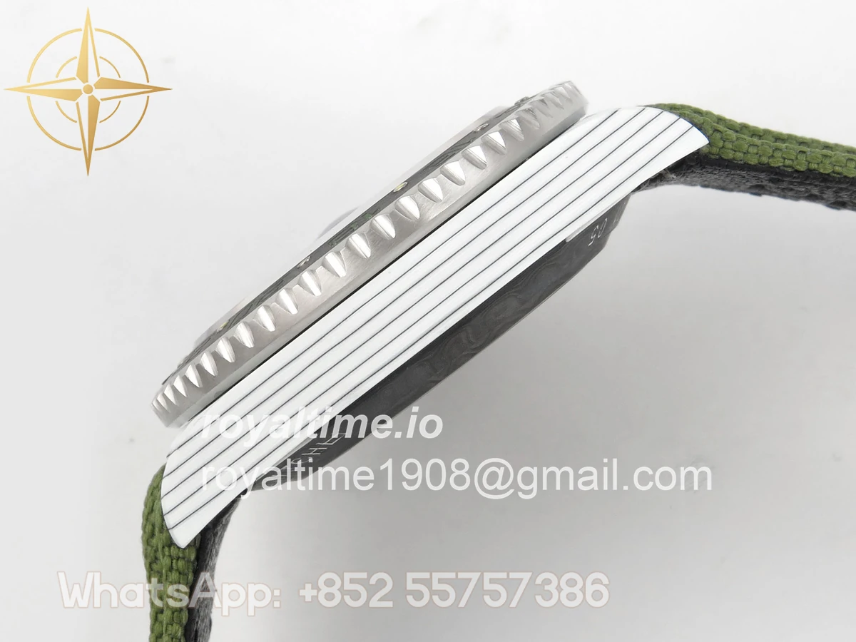 Rolex GMT Master DiW "VERDANT GRAY" DIWF on Green Nylon Strap VR3285 - Image 9