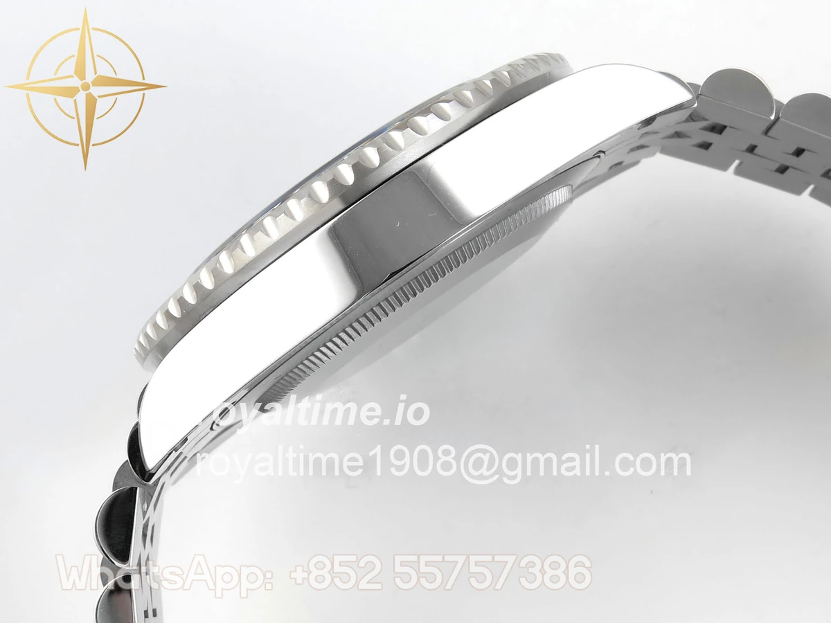 Rolex GMT-Master II 126710 GRNR Black/Gray 904L SS VF Black Dial On Jubilee Bracelet DD3285 CHS - Image 9