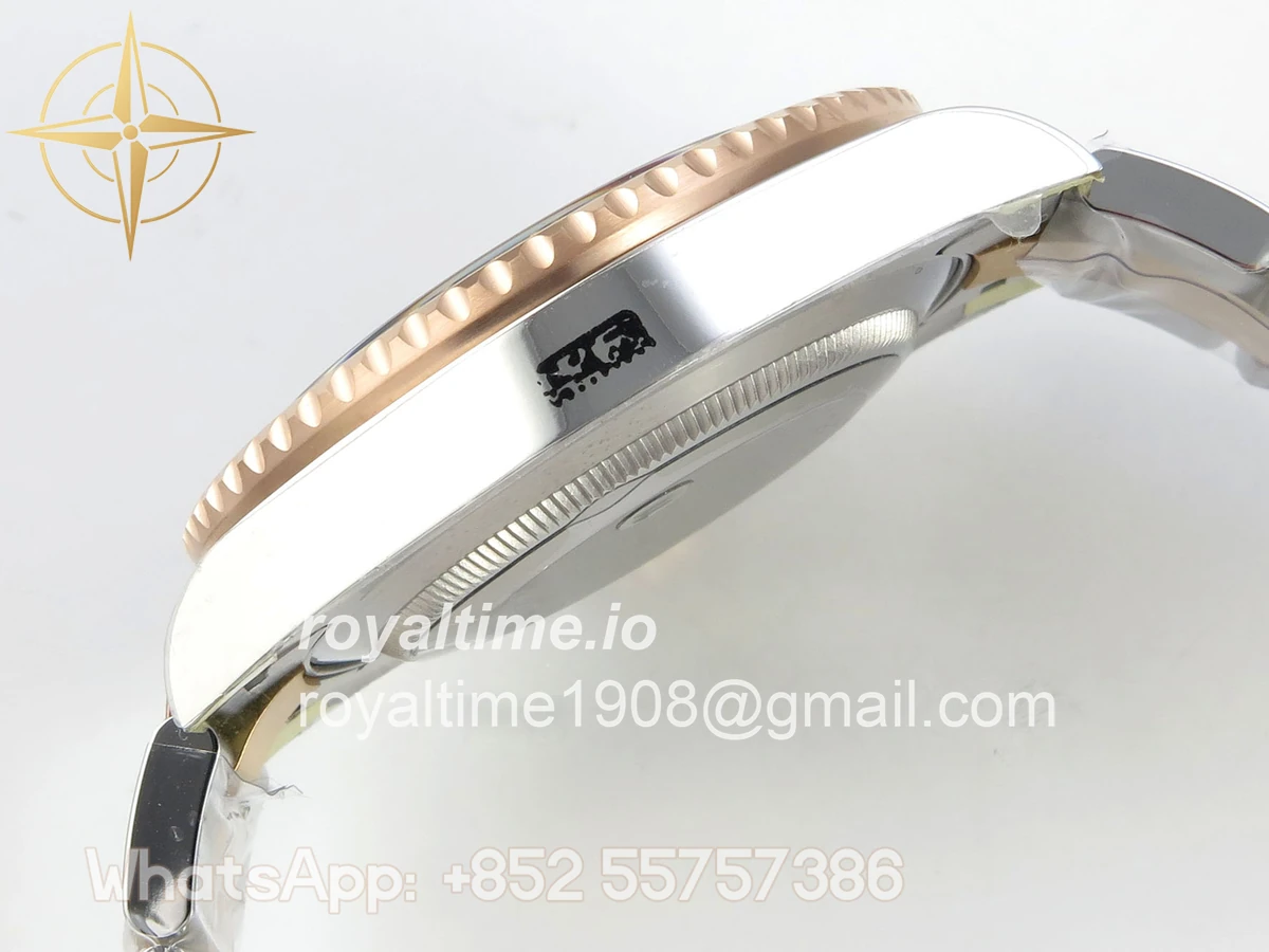 Rolex GMT-Master II 126711 CHNR Gain Weight VSF Black Dial On SS/RG Oyster Bracelet DD3285 CHS - Image 9