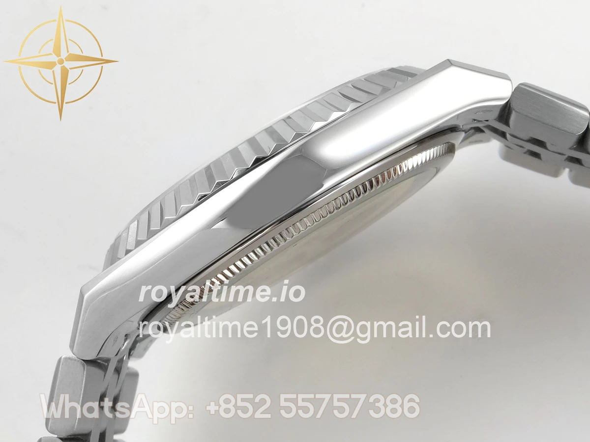 Rolex Land Dweller 127336 DIWF Ice Blue Dial on SS Bracelet A7135 - Image 9