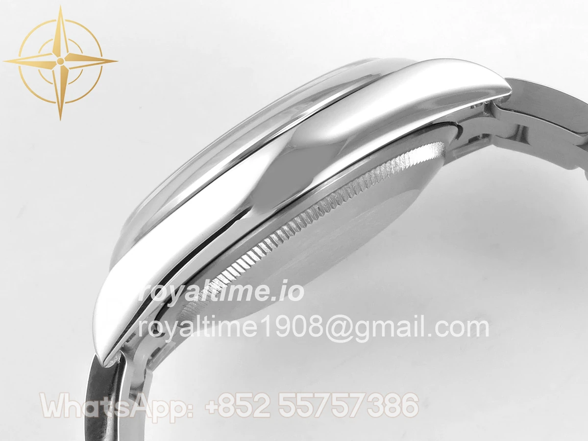 Rolex Oyster Perpetual 36mm 126000 QF 904L Steel Pistachio Green Dial on SS Bracelet A23J - Image 9