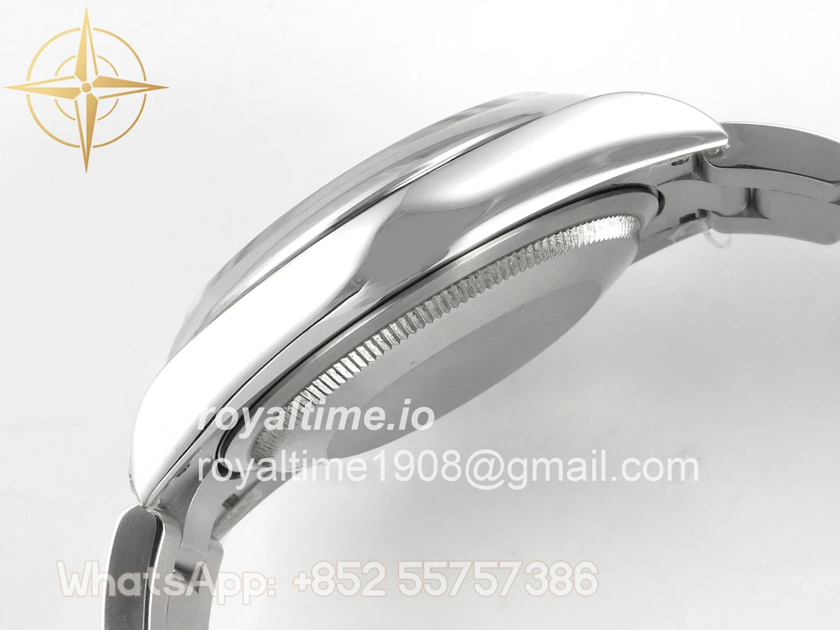 Rolex Oyster Perpetual 36mm 126000 QF 904L Steel Pistachio Green Dial on SS Bracelet A2824 - Image 9