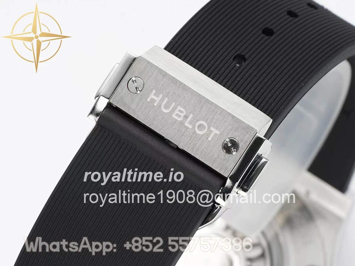 Hublot Classic Fusion Automatic 42mm Black Dial on Rubber Strap - Image 9