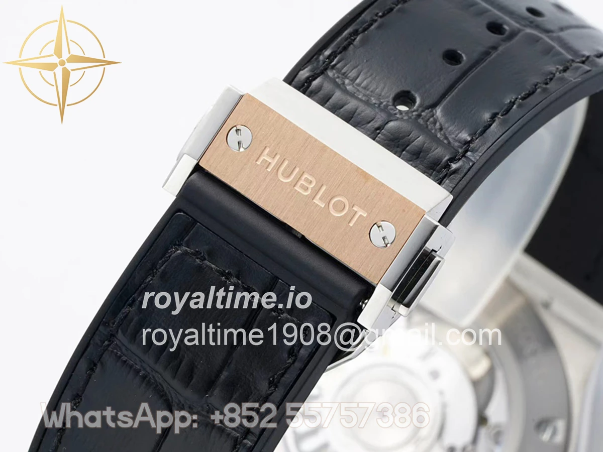 Hublot Classic Fusion Automatic 42mm Black Dial on Steel/Rose Gold - Image 9