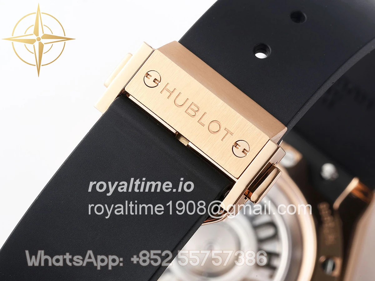 Hublot Classic Fusion Orlinski King Gold Alternative Pave 40mm Black Dial - Image 9