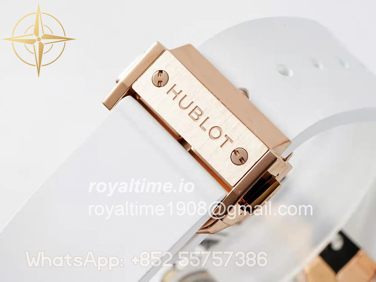 Hublot Classic Fusion Orlinski King Gold Alternative Pave 40mm White Dial - Image 9