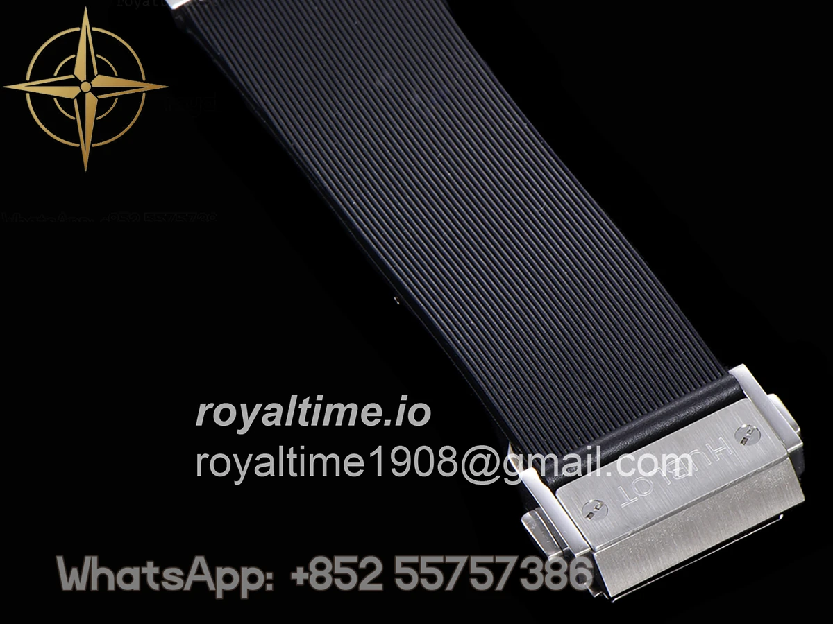 Hublot Classic Fusion Takashi Murakami 45mm Sunflower Dial in Steel on Rubber Strap - Image 9